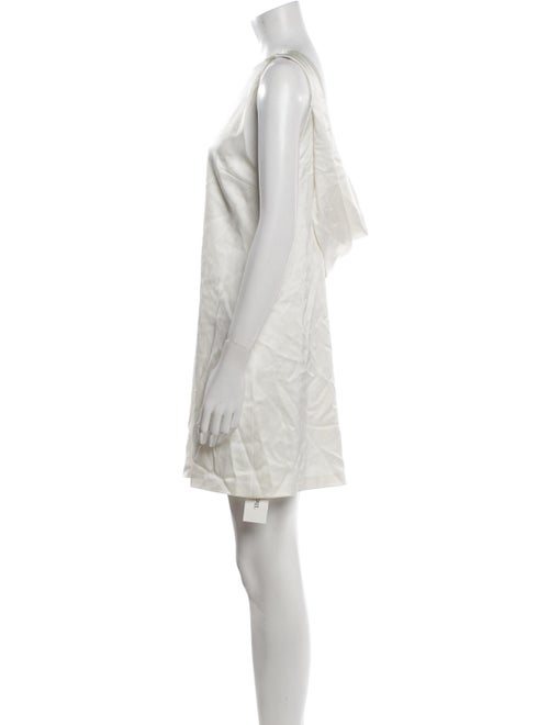 Alice + Olivia Bateau Neckline Mini Dress