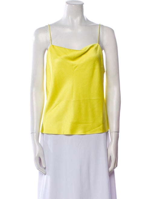 Alice + Olivia Cowl Neck Sleeveless Top