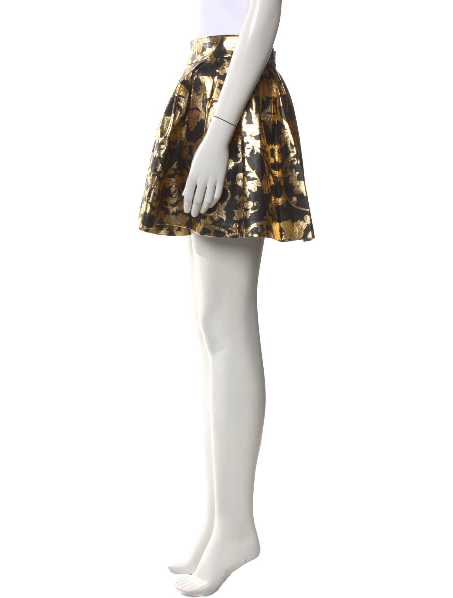 Alice + Olivia Printed Mini Skirt w/ Tags