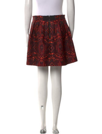 Alice + Olivia Printed Mini Skirt