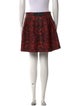 Alice + Olivia Printed Mini Skirt