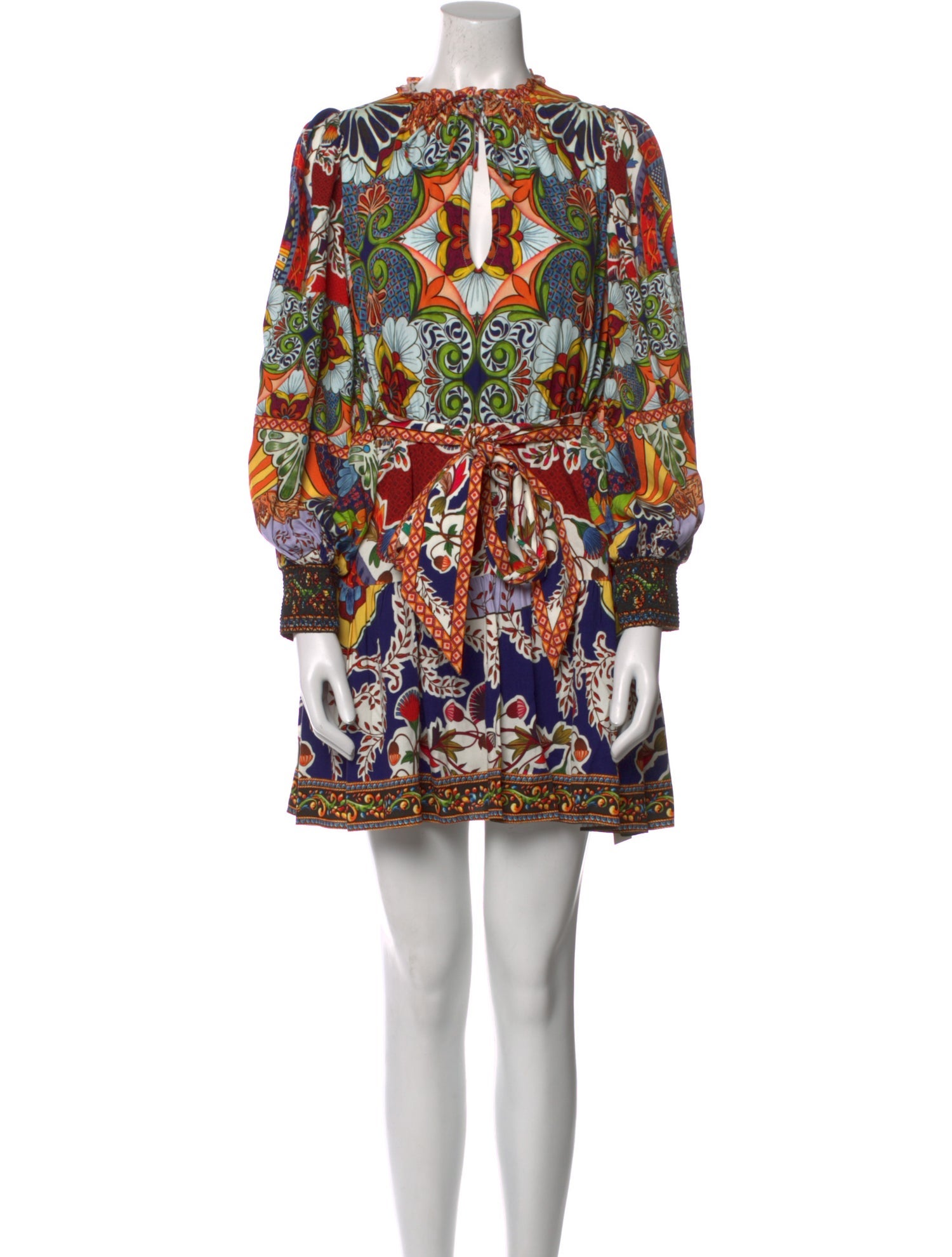 Alice + Olivia Printed Mini Dress