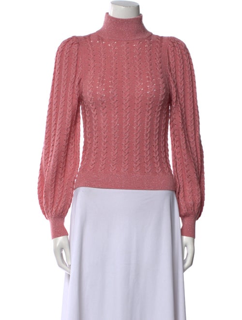 Alice + Olivia Wool Turtleneck Sweater