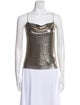 Alice + Olivia Square Neckline Sleeveless Top