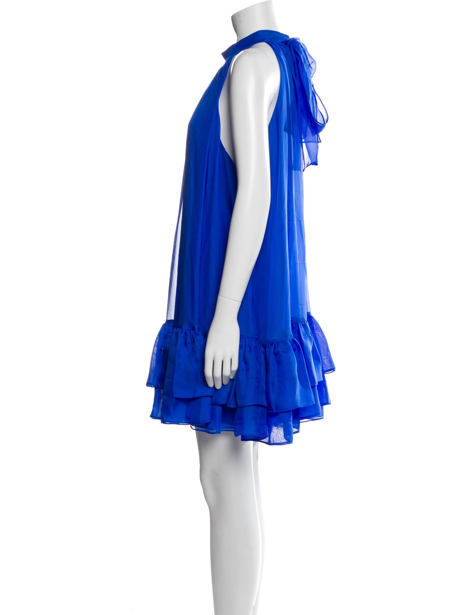 Alice + Olivia Halterneck Mini Dress