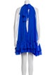 Alice + Olivia Halterneck Mini Dress