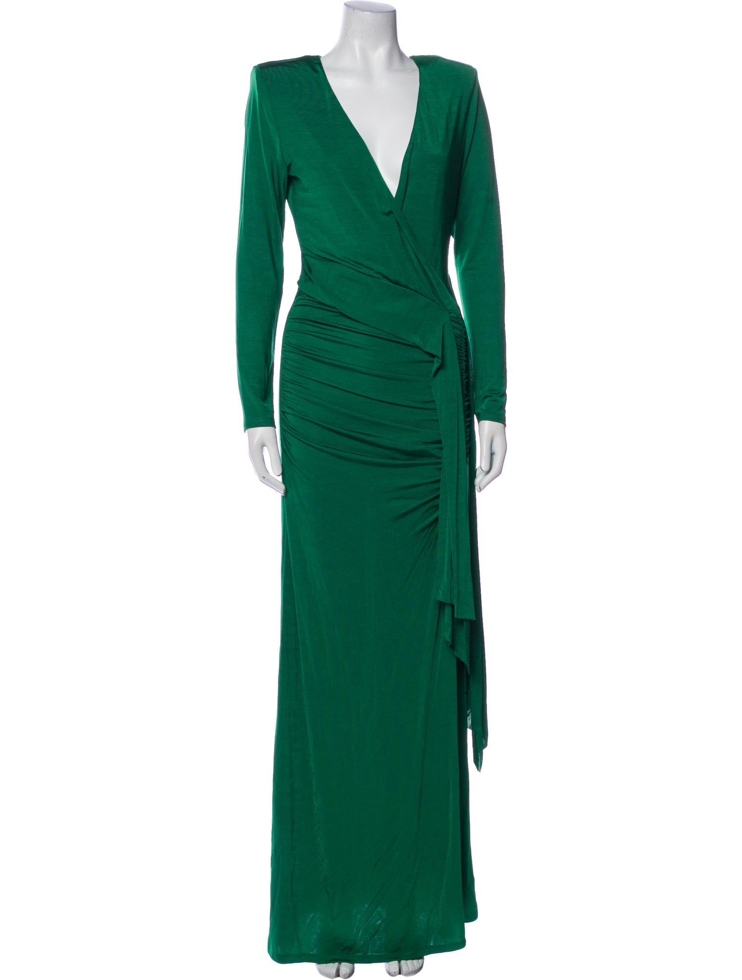 Alice + Olivia V-Neck Long Dress