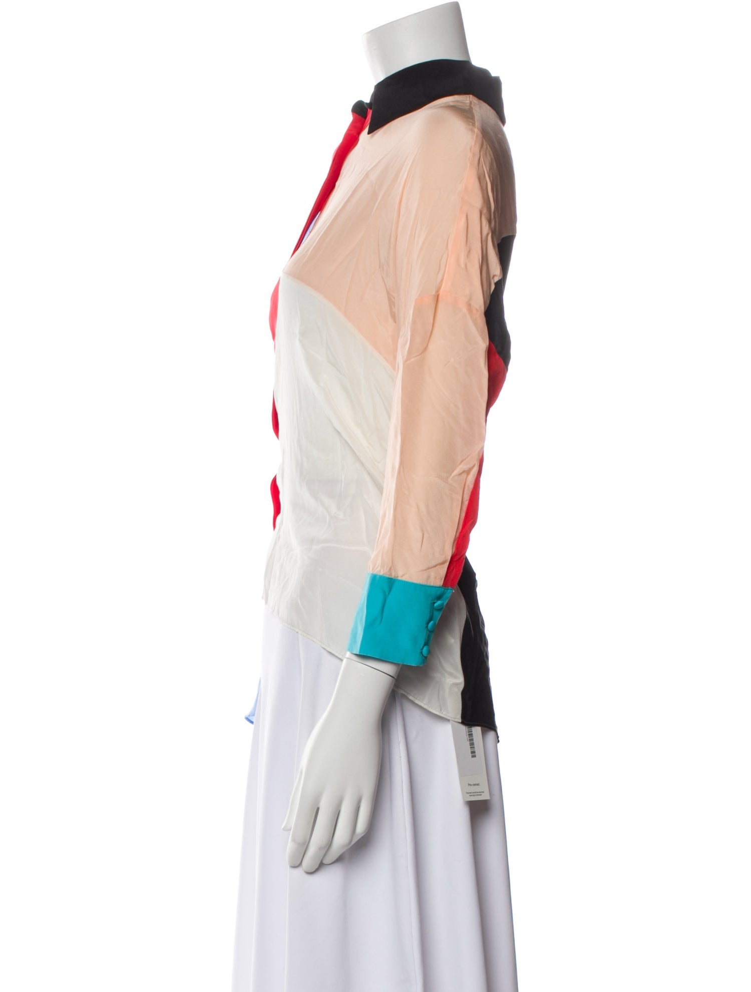 Alice + Olivia Silk Printed Polo