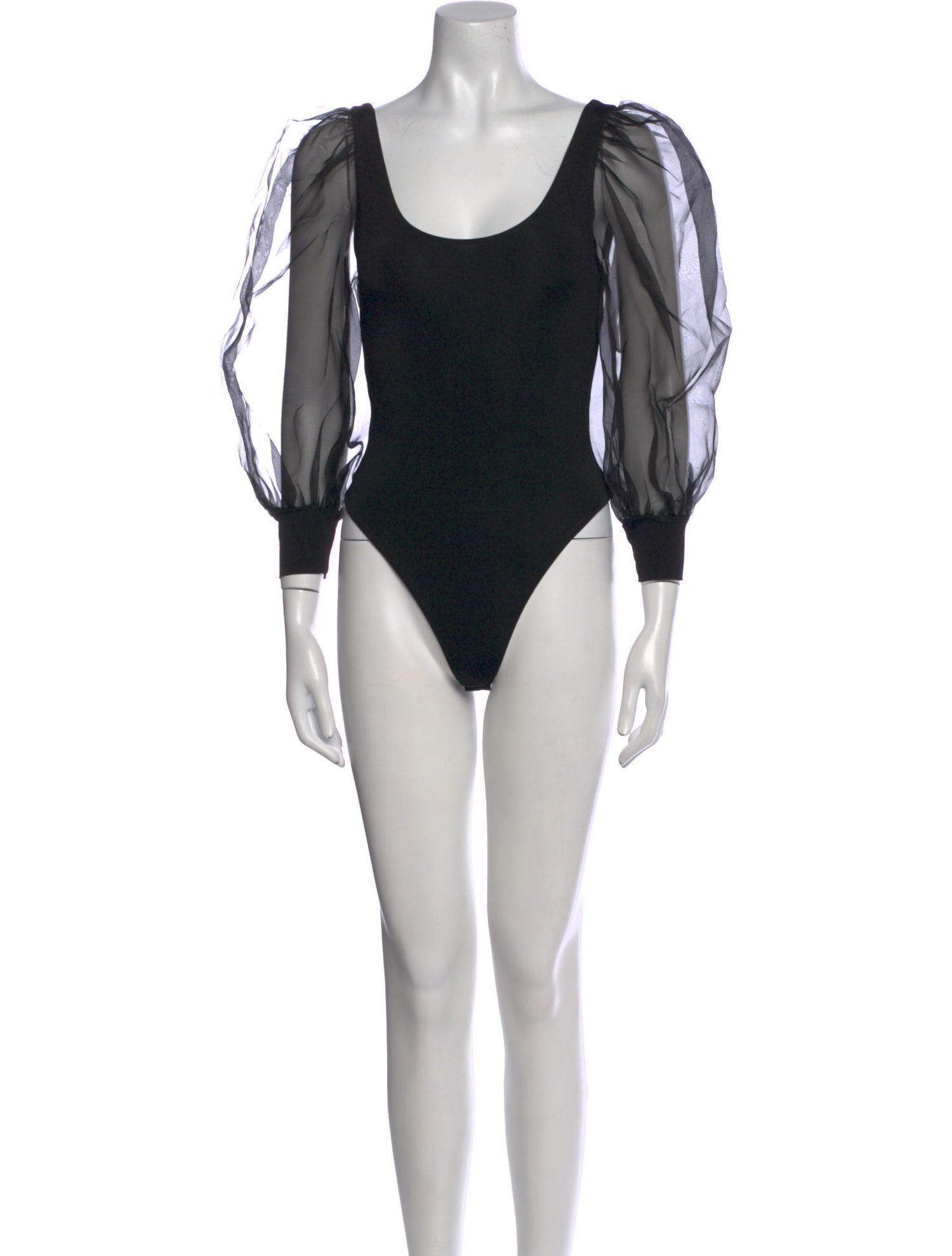 Alice + Olivia Scoop Neck Three-Quarter Sleeve Bodysuit w/ Tags