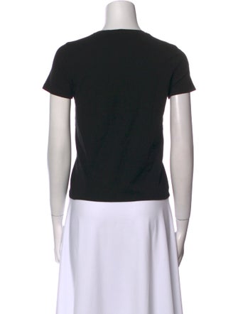 Alice + Olivia Graphic Print Crew Neck T-Shirt