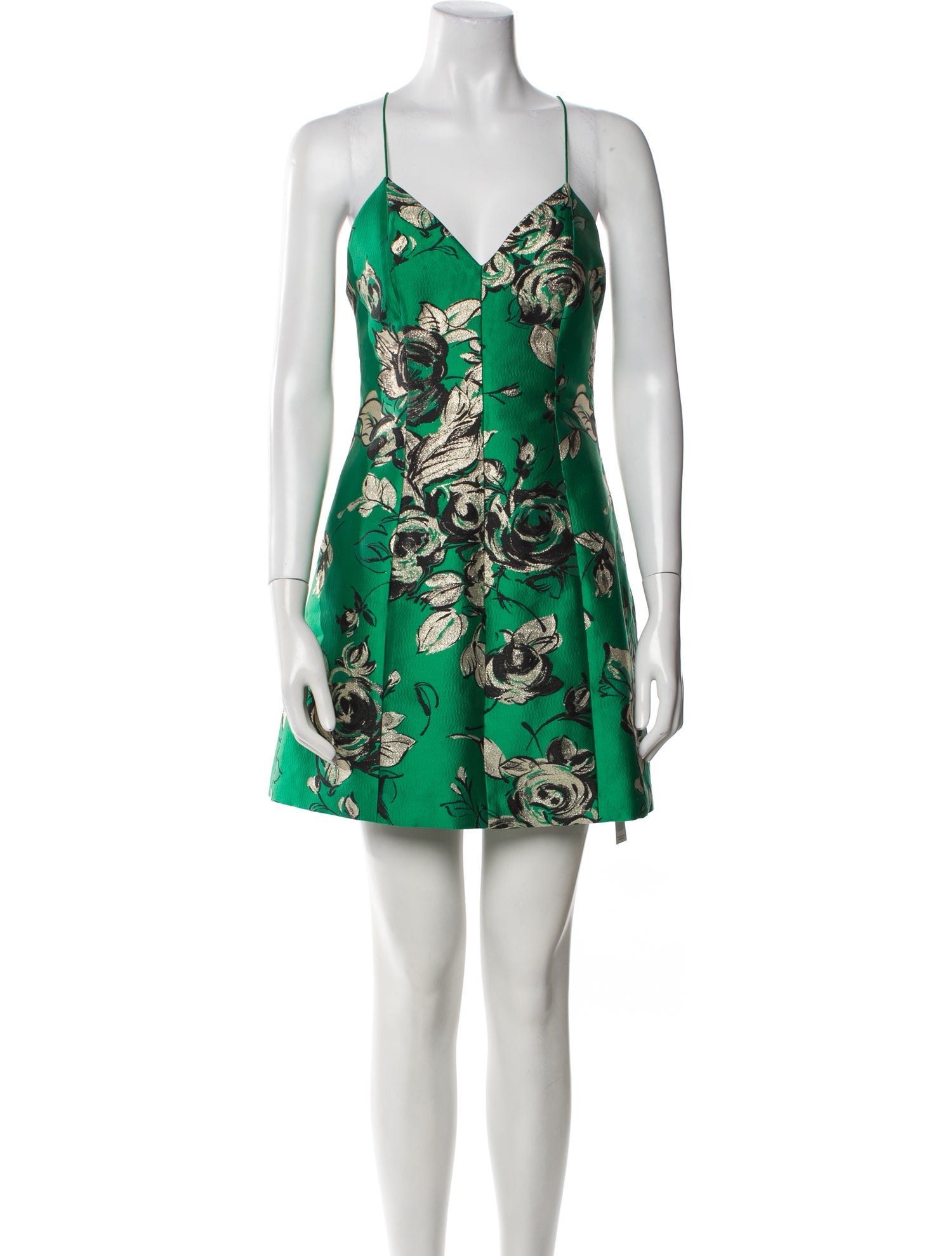 Alice + Olivia Floral Print Mini Dress