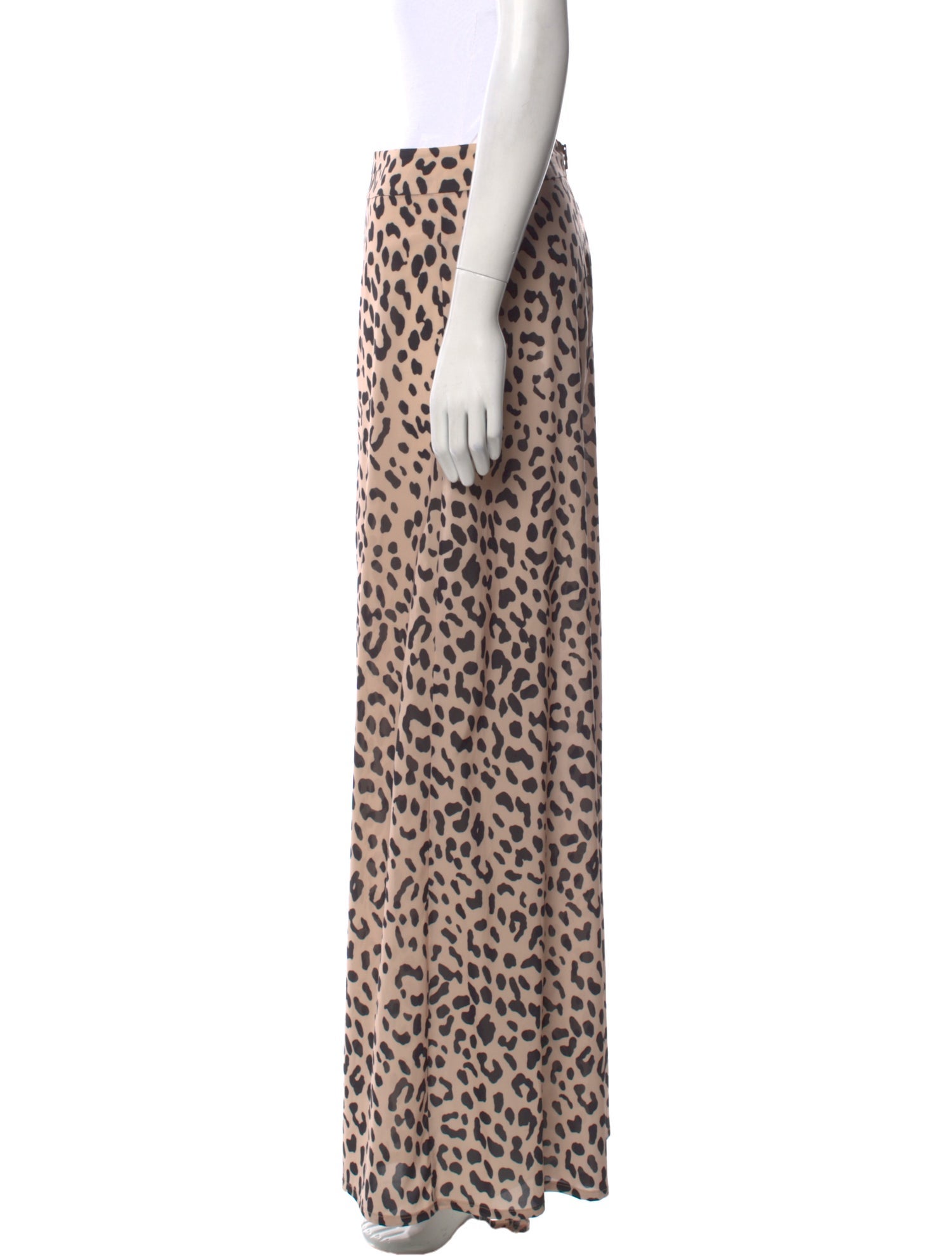 Alice + Olivia Animal Print Wide Leg Pants