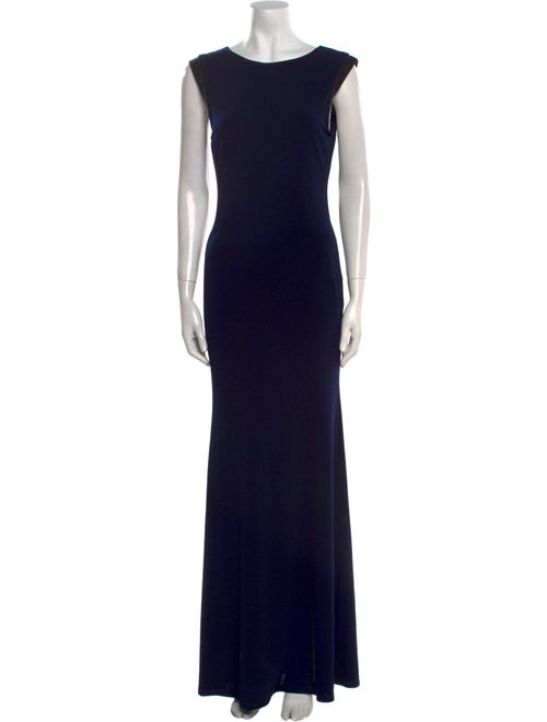 Alice + Olivia Scoop Neck Long Dress