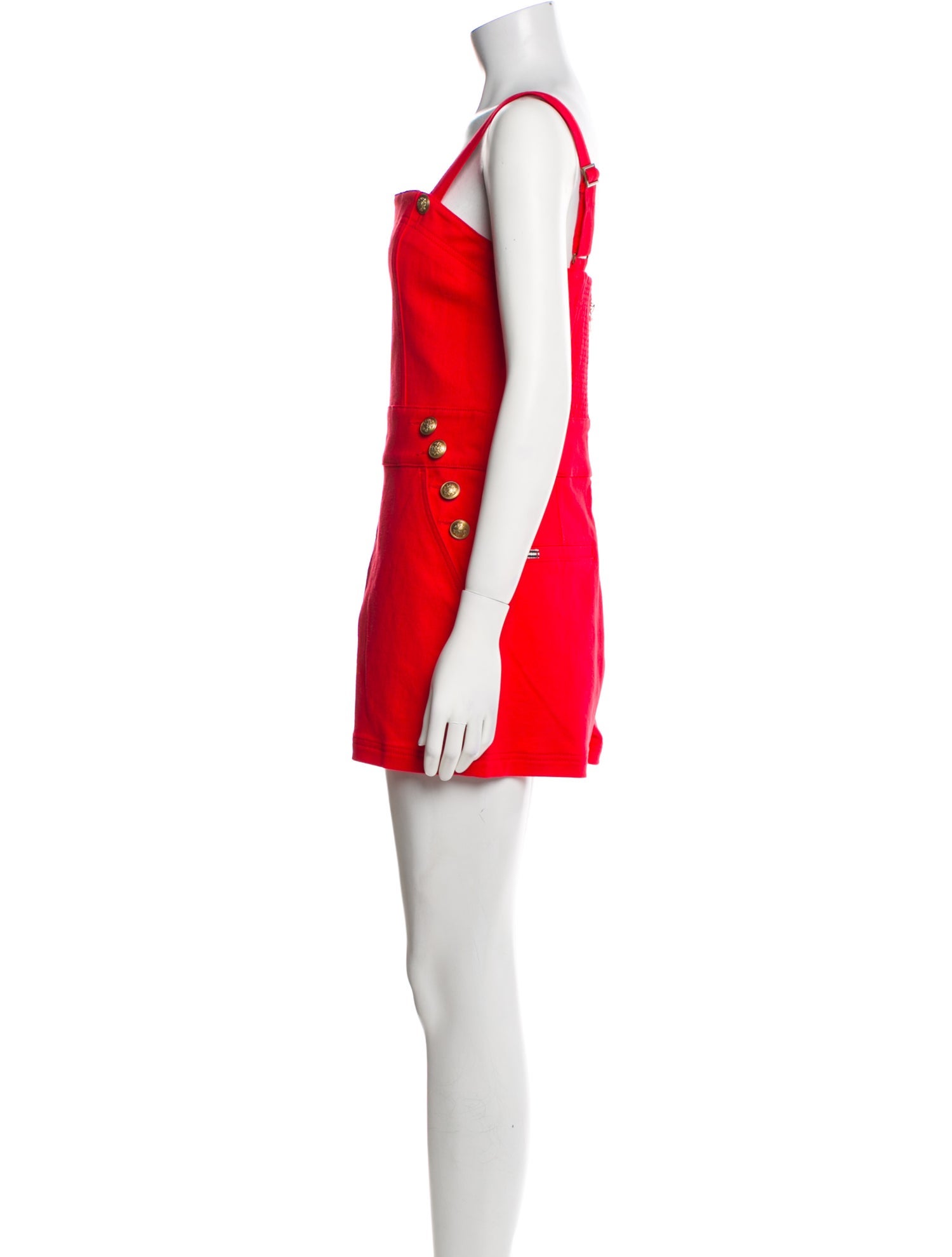 Alice + Olivia Square Neckline Romper w/ Tags