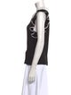 Alice + Olivia Colorblock Pattern Sleeveless Top