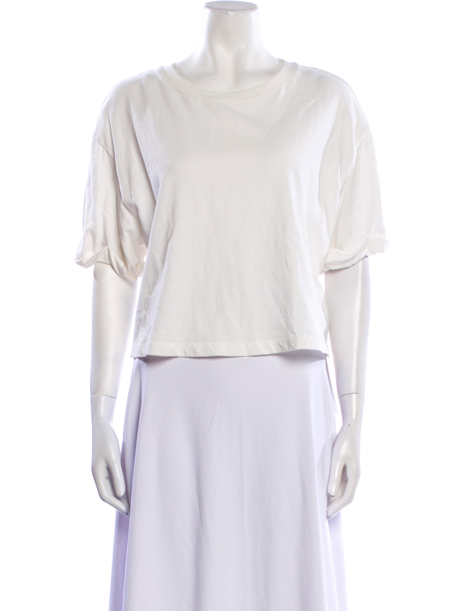 Alice + Olivia Bateau Neckline Short Sleeve T-Shirt