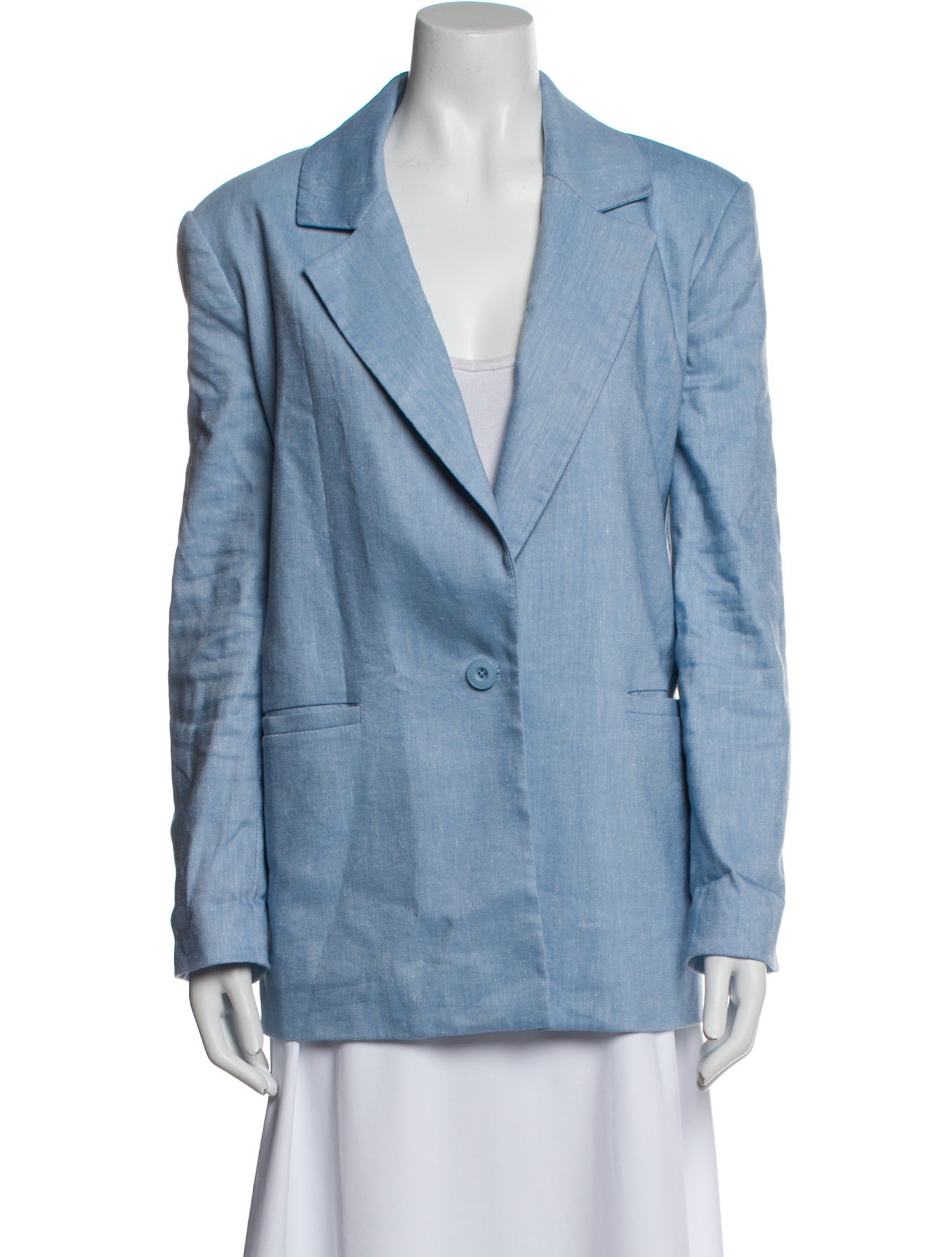 Alice + Olivia Linen Blazer