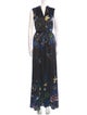 Alice + Olivia Silk Long Dress