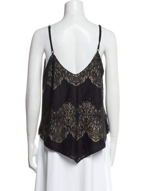Alice + Olivia V-Neck Sleeveless Top