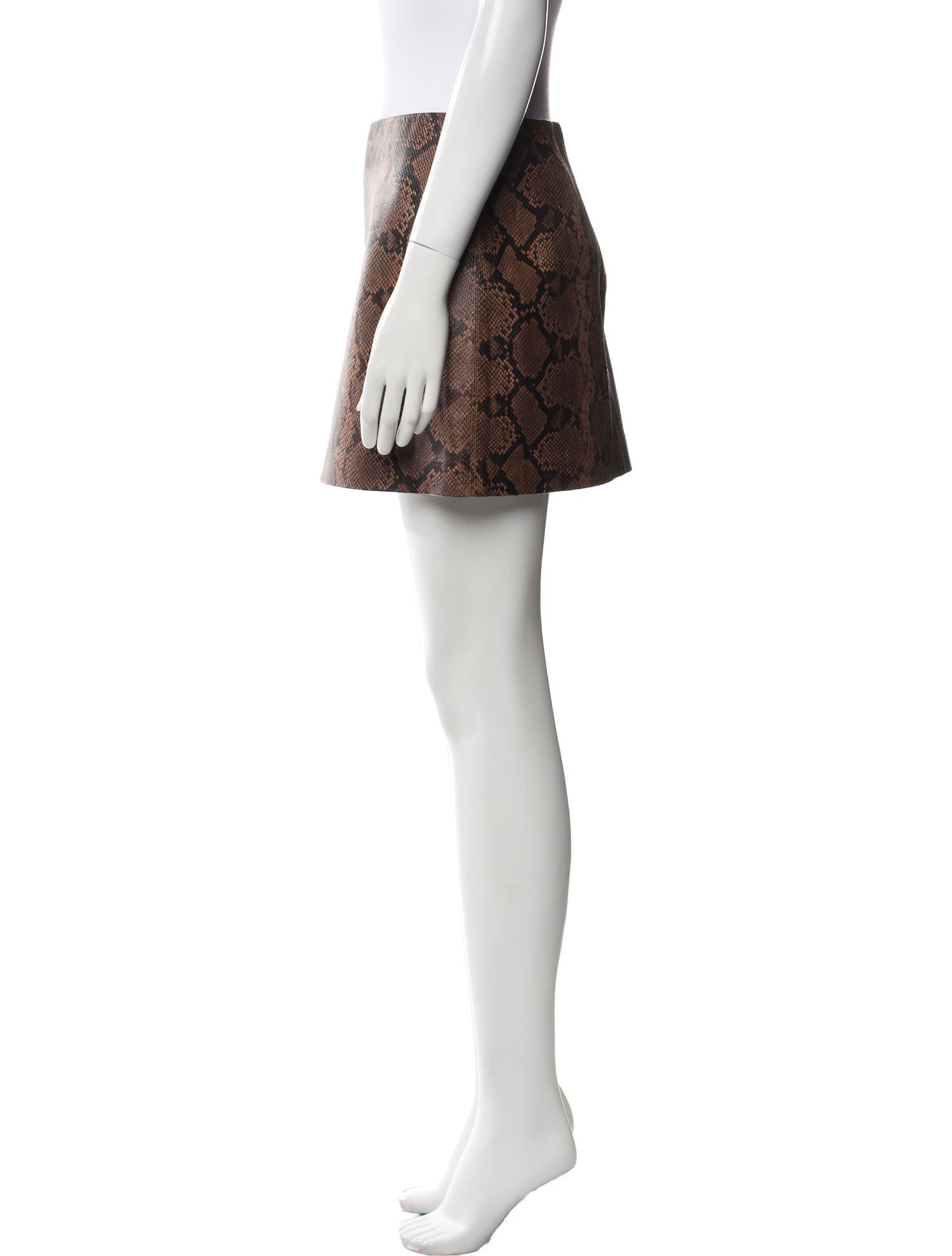 Alice + Olivia Animal Print Mini Skirt w/ Tags