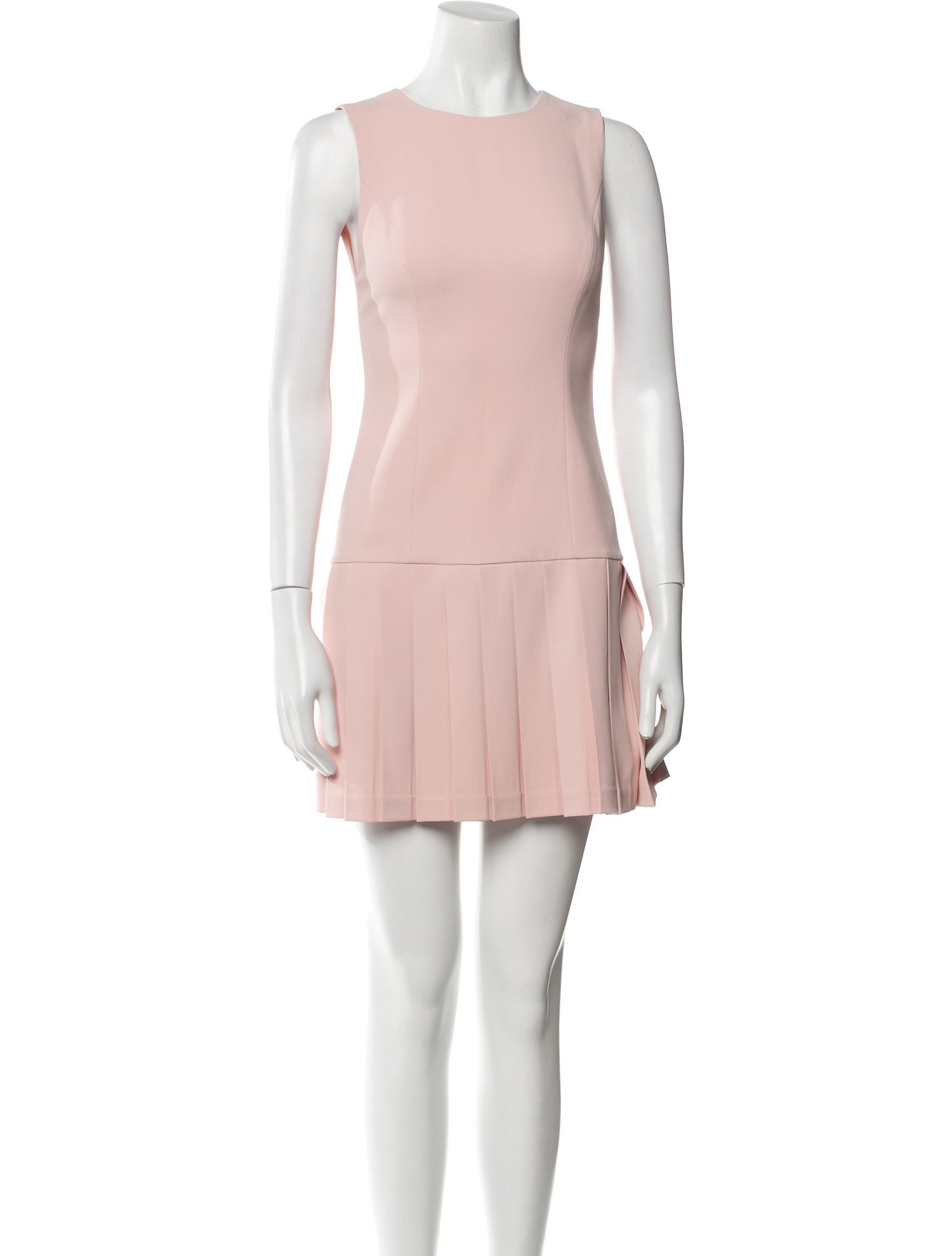 Alice + Olivia Crew Neck Mini Dress