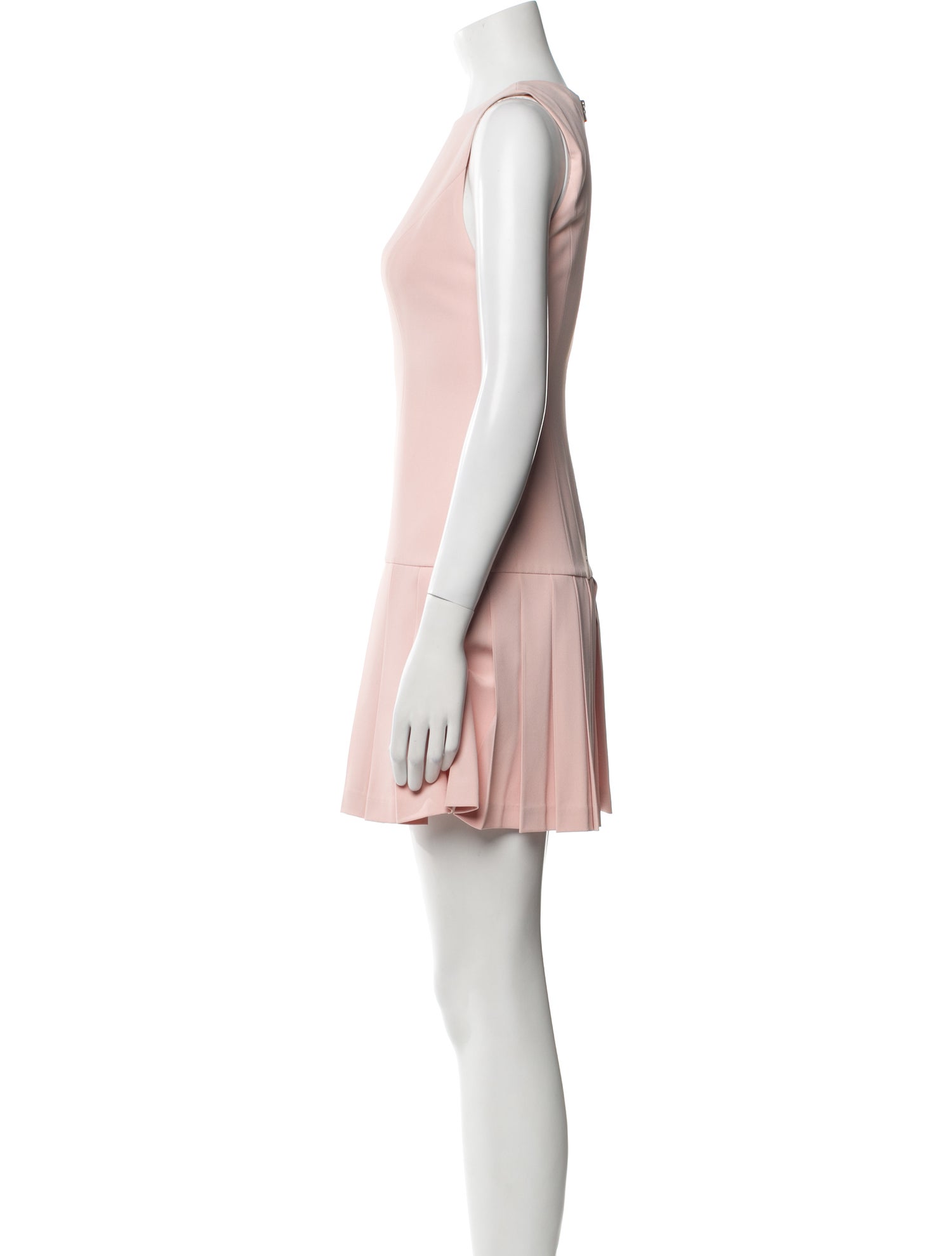 Alice + Olivia Crew Neck Mini Dress