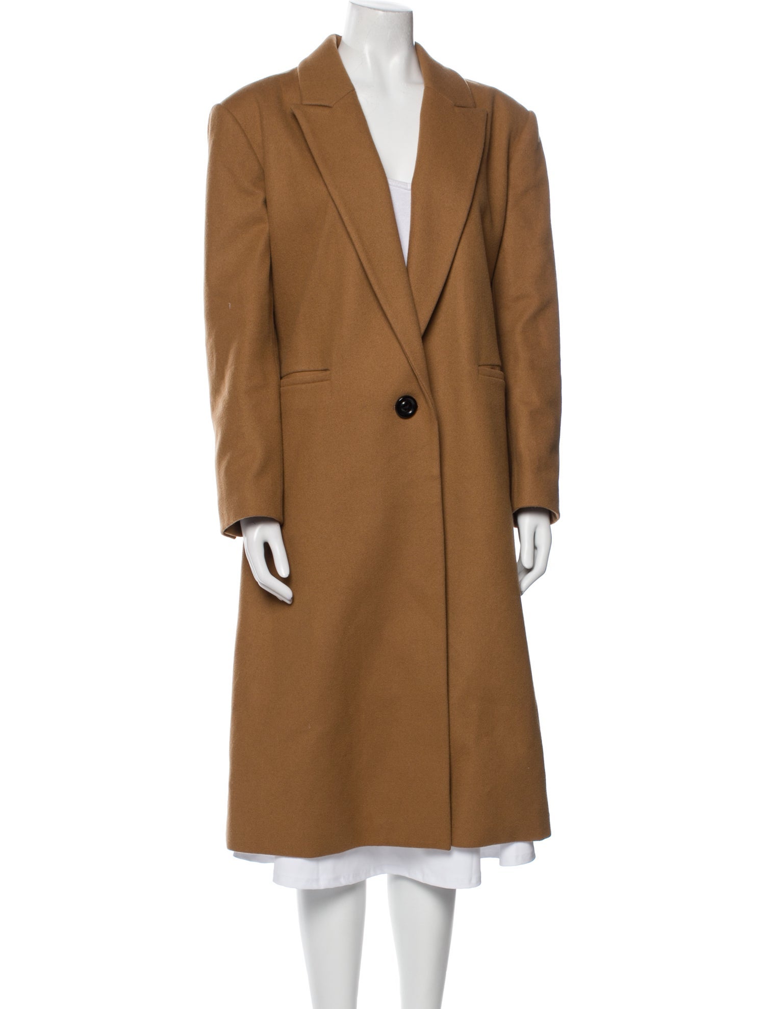 Alice + Olivia Virgin Wool Peacoat
