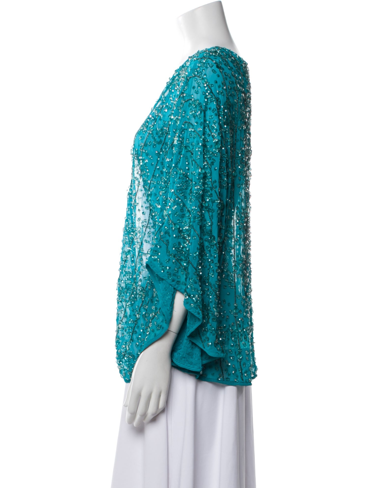 Alice + Olivia Nylon Printed Evening Jacket