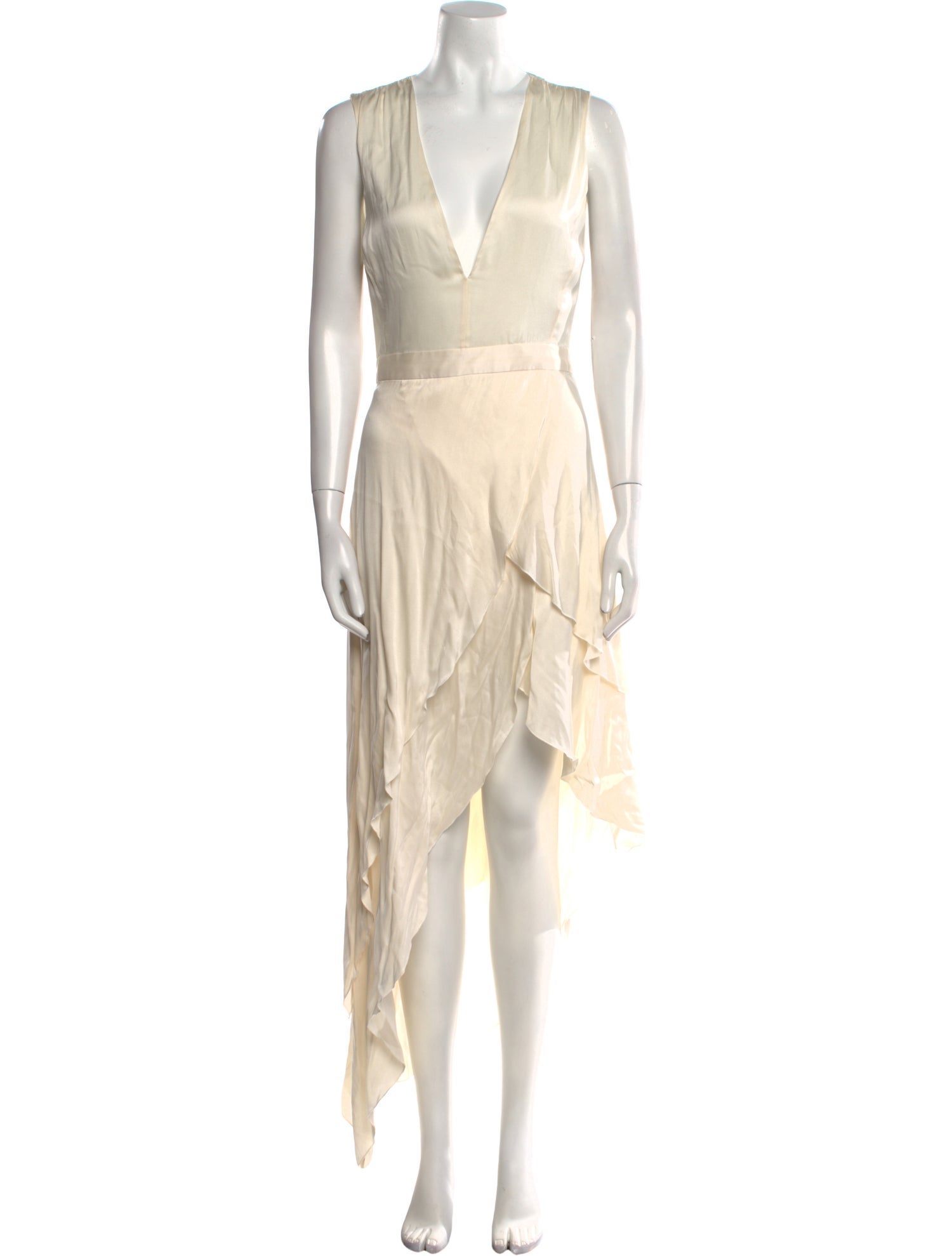 Alice + Olivia Silk Long Dress