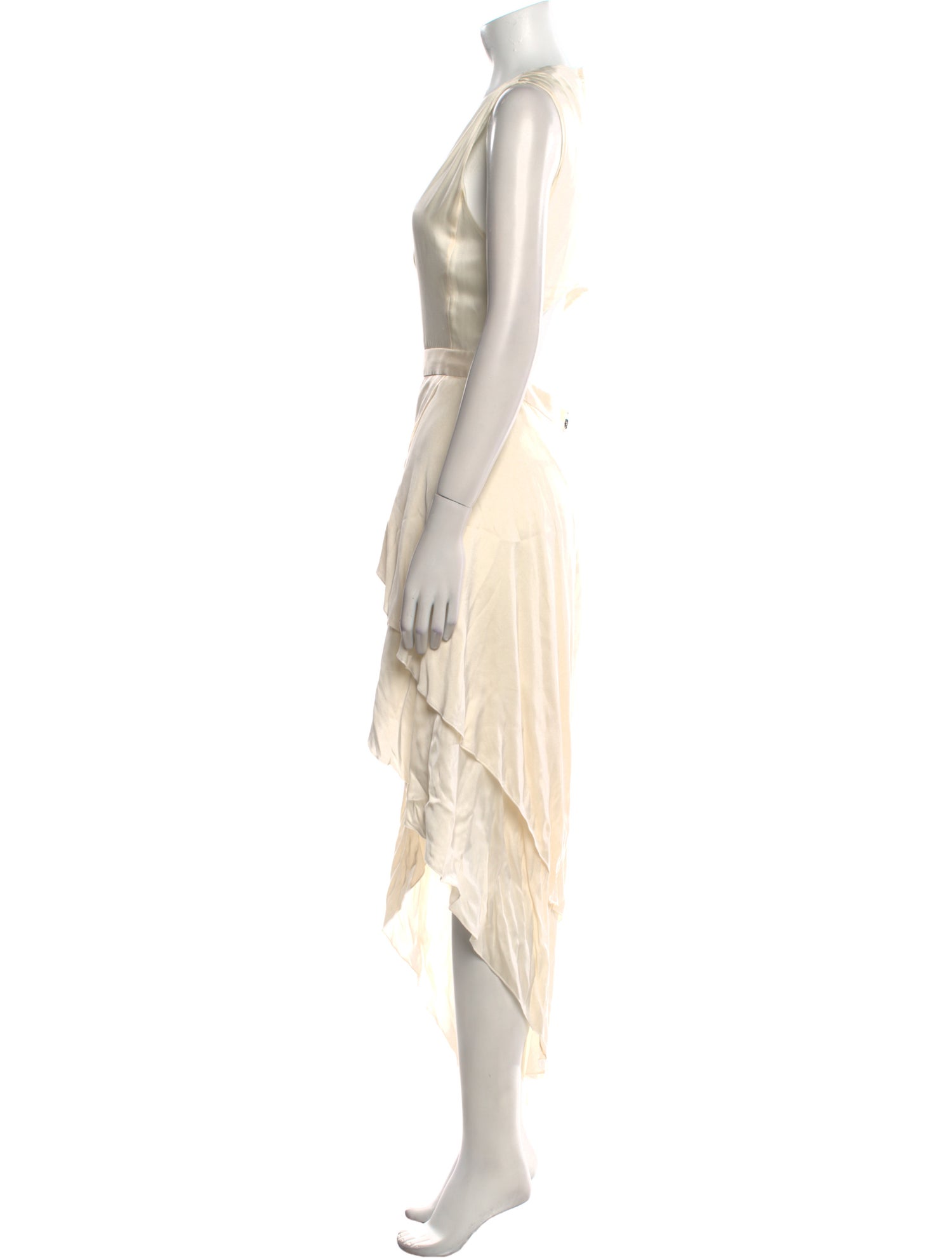 Alice + Olivia Silk Long Dress