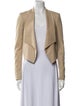 Alice + Olivia Leather Blazer
