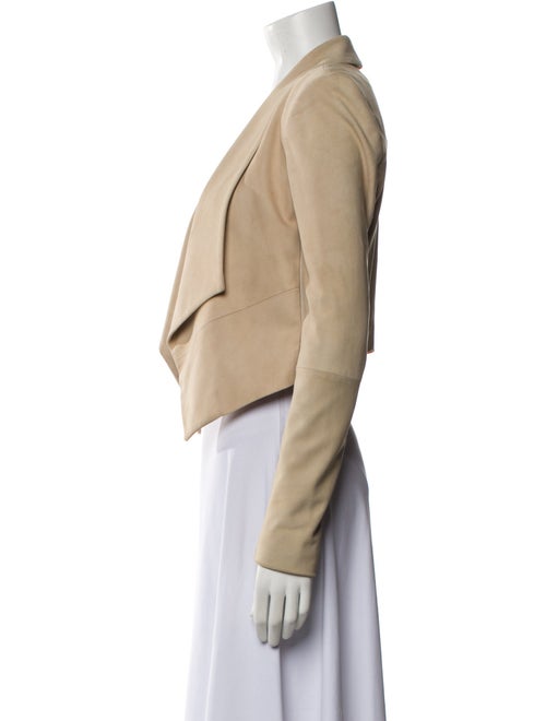 Alice + Olivia Leather Blazer