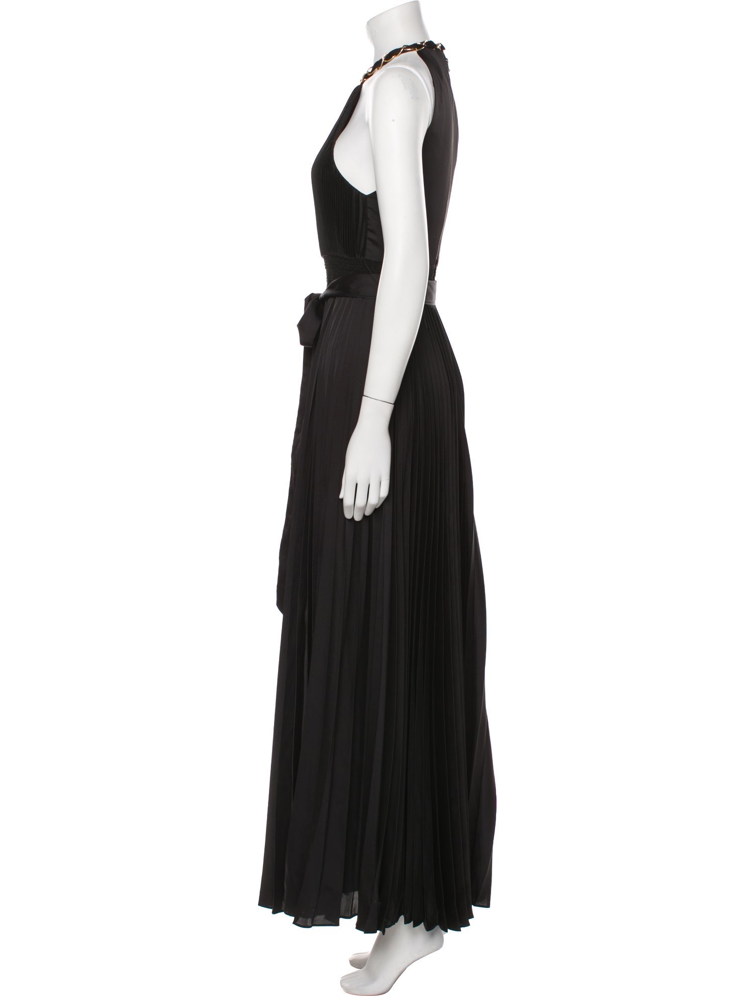 Alice + Olivia Halterneck Long Dress