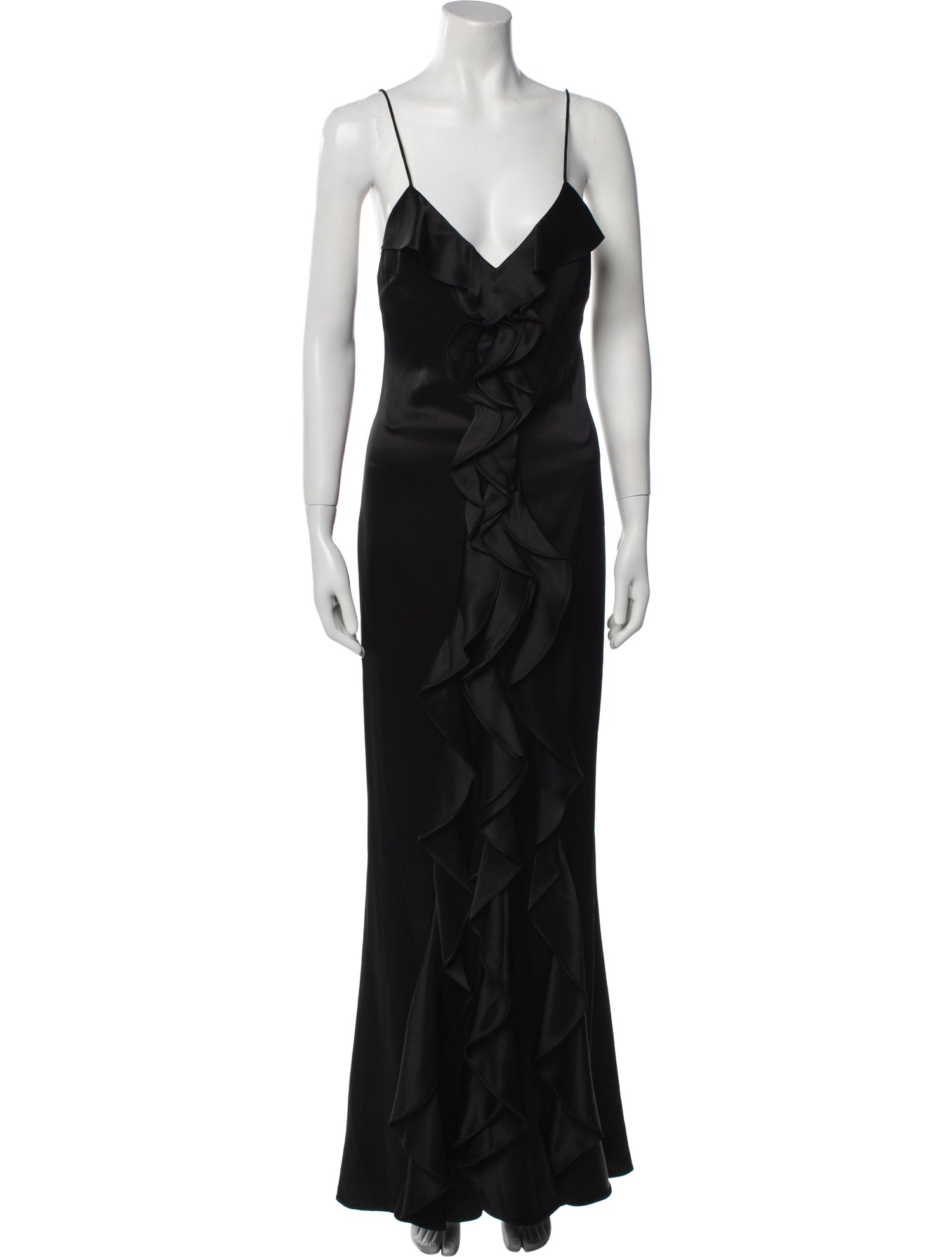 Alice + Olivia V-Neck Long Dress