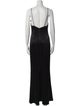 Alice + Olivia V-Neck Long Dress