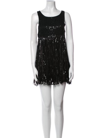 Alice + Olivia Silk Mini Dress