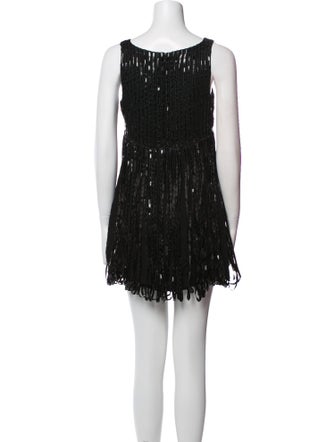 Alice + Olivia Silk Mini Dress