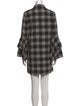 Alice + Olivia Plaid Print Knee-Length Dress