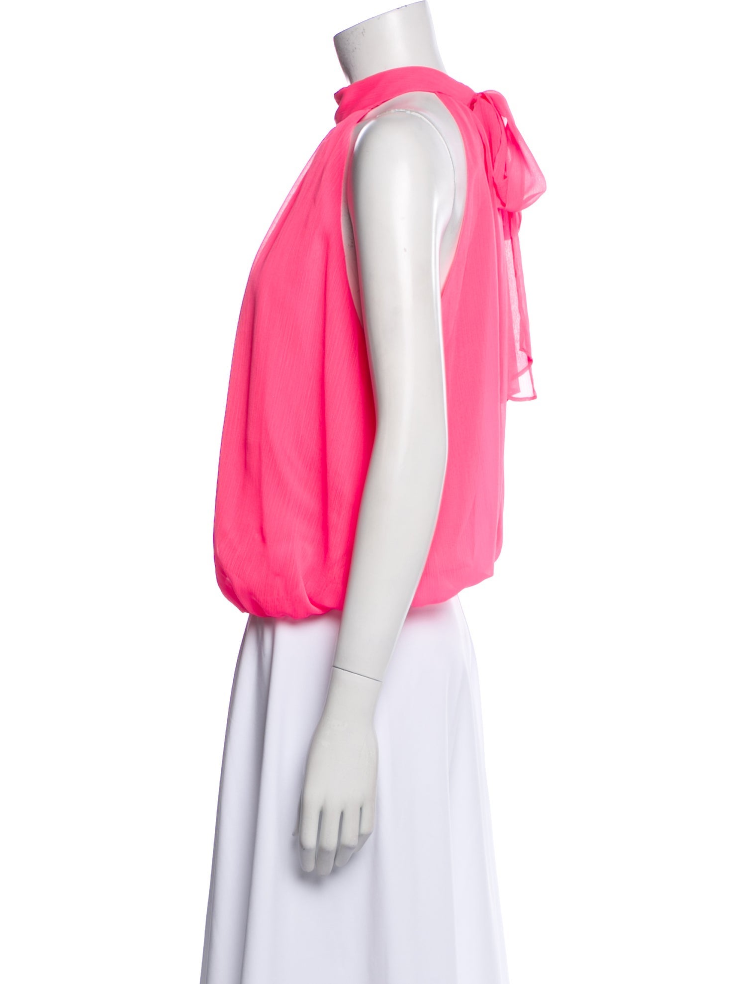 Alice + Olivia Halterneck Sleeveless Crop Top w/ Tags