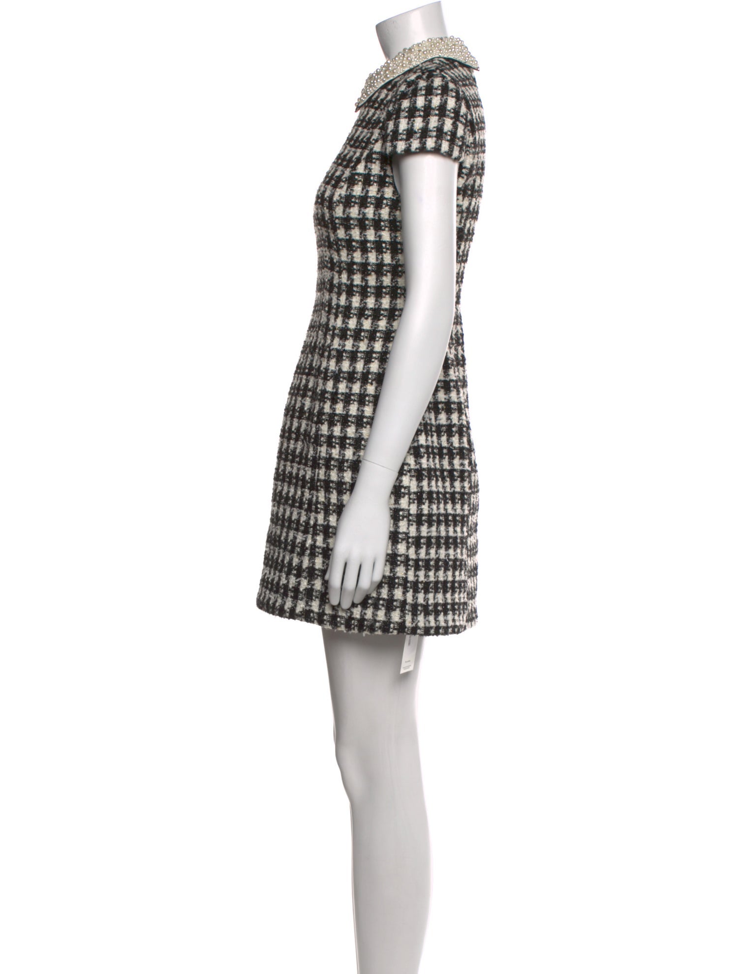 Alice + Olivia Plaid Print Mini Dress w/ Tags