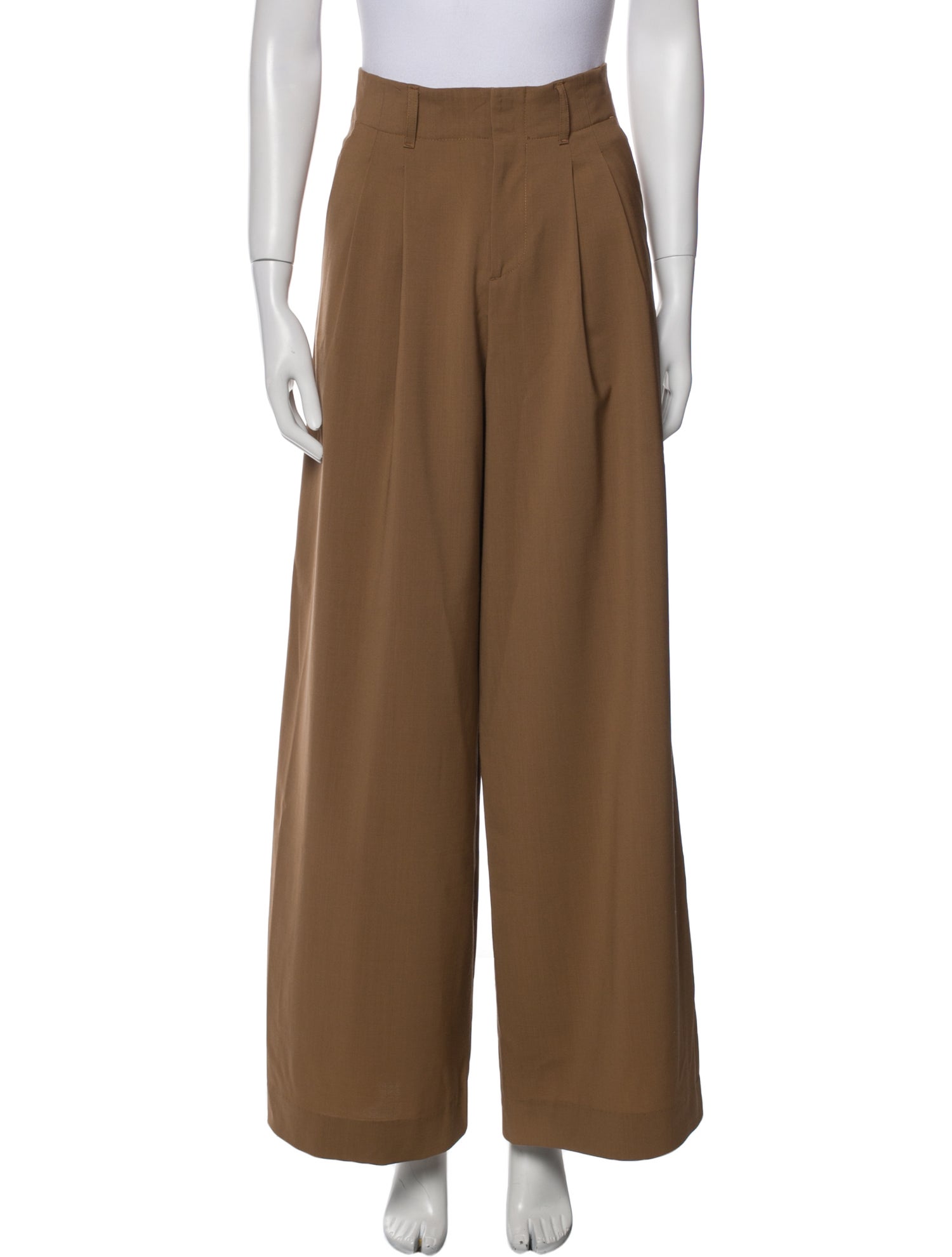 Alice + Olivia Virgin Wool Wide Leg Pants w/ Tags