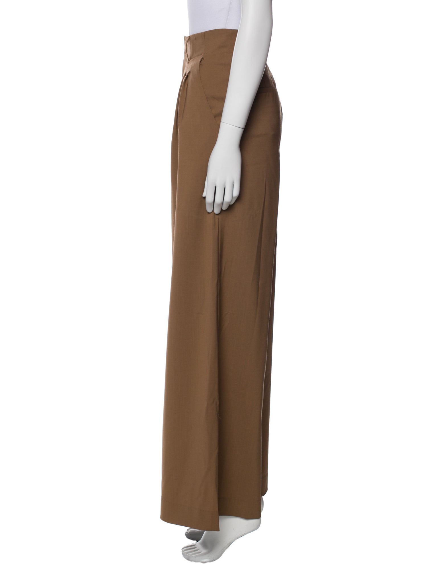 Alice + Olivia Virgin Wool Wide Leg Pants w/ Tags