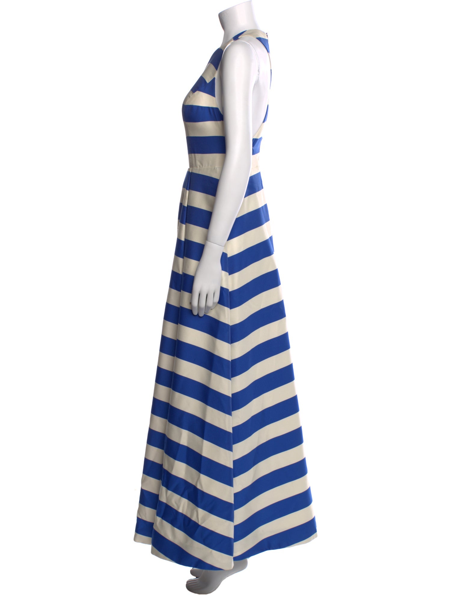 Alice + Olivia Striped Long Dress
