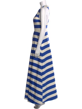 Alice + Olivia Striped Long Dress