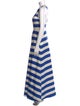 Alice + Olivia Striped Long Dress