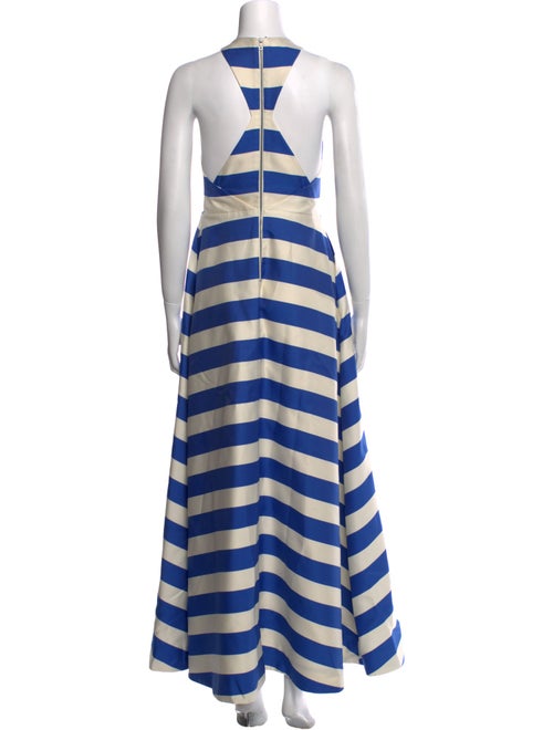 Alice + Olivia Striped Long Dress