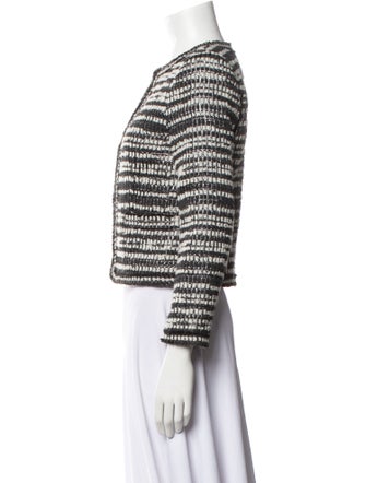 Alice + Olivia Tweed Pattern Evening Jacket