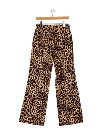 Alice + Olivia High-Rise Wide Leg Jeans