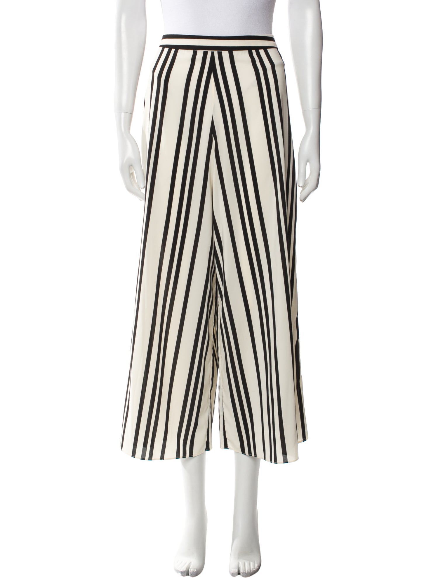 Alice + Olivia Striped Wide Leg Pants