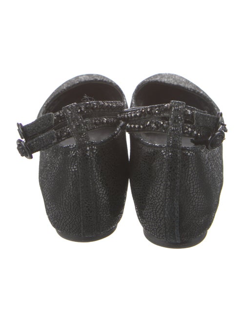 Alice + Olivia Leather Ballet Flats